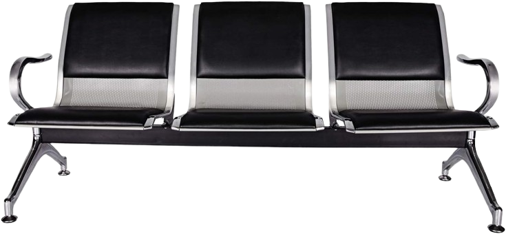 Banquettes d'attente 3 places et 2 places