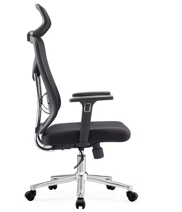 Chaise ergonomique réf 911S ( DOSSIER EN ALUMINIUM )