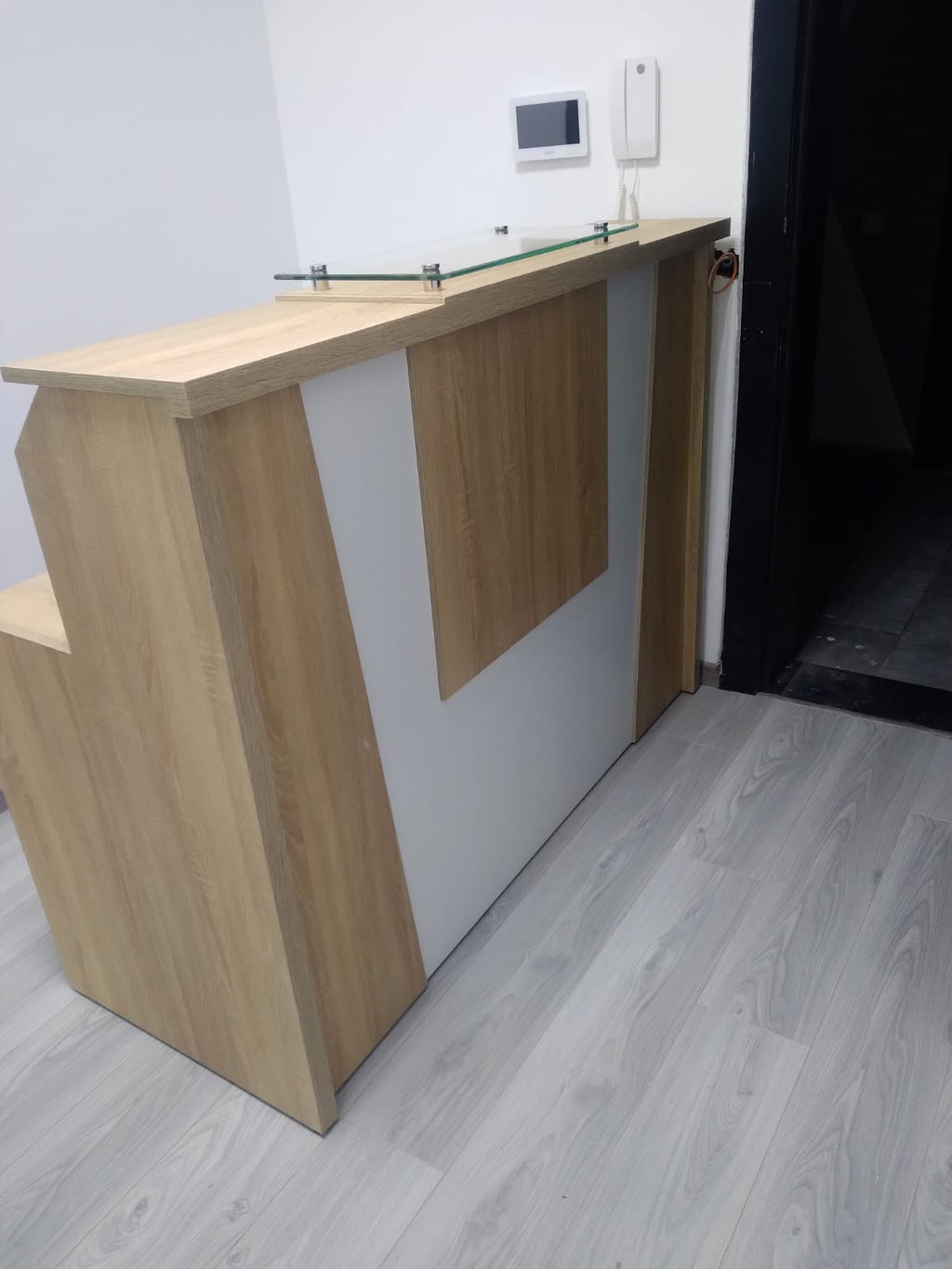 Comptoir d'accueil fabrecation